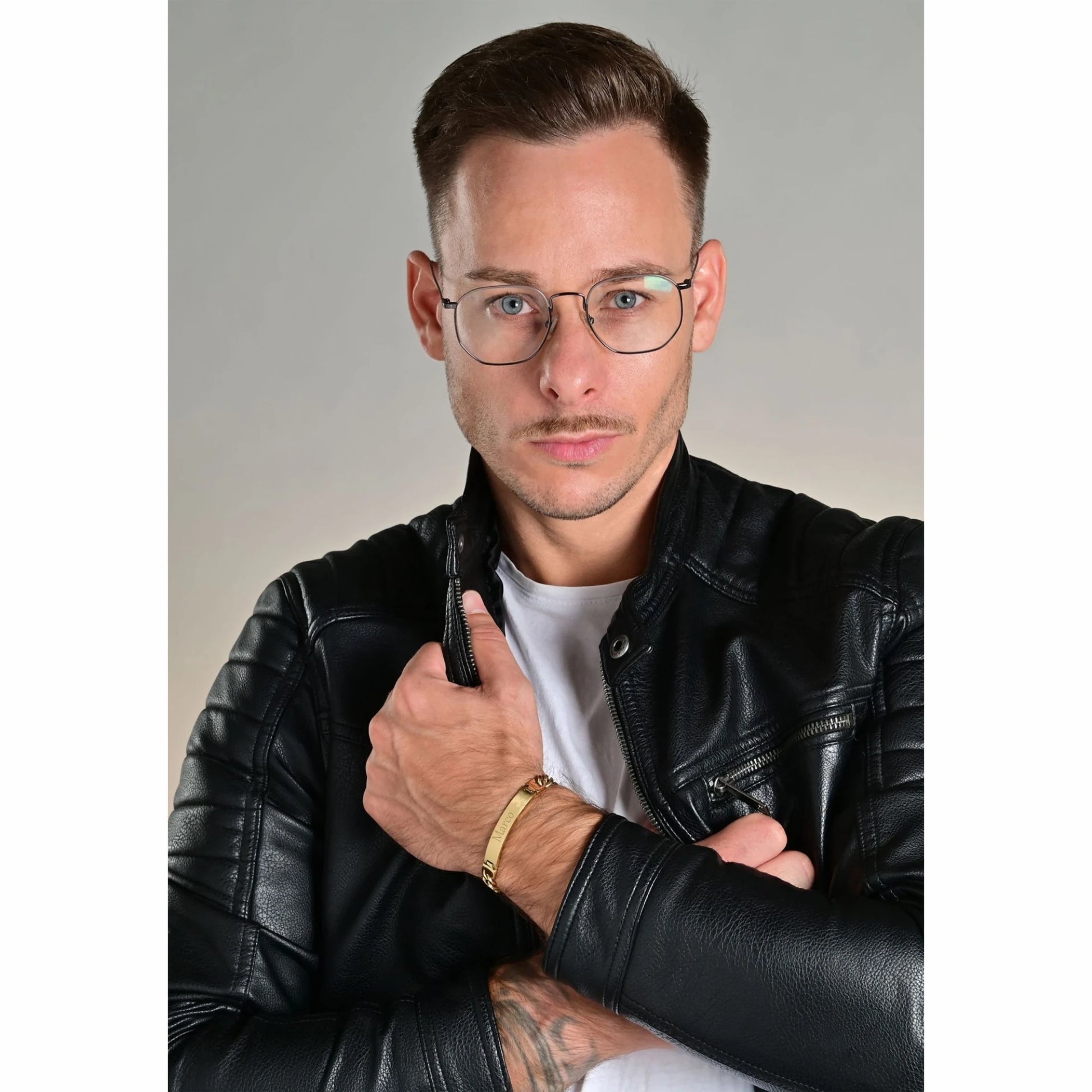 Hamilton Armband mit Gravur (Gold/Silber)